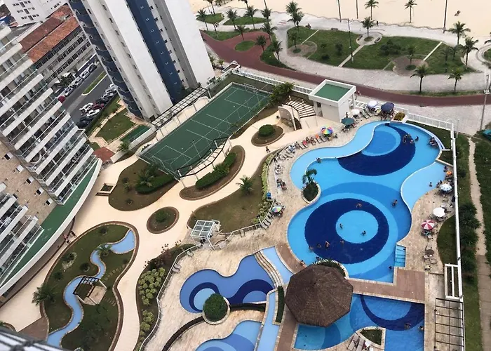 Lindo Apto Pe Na Areia Frente Para Mar